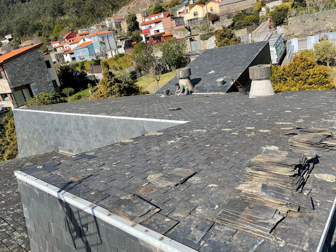 Antes de la reforma de cubierta
